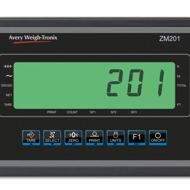 Indicador Avery Weightronix ZM 201 Plástico